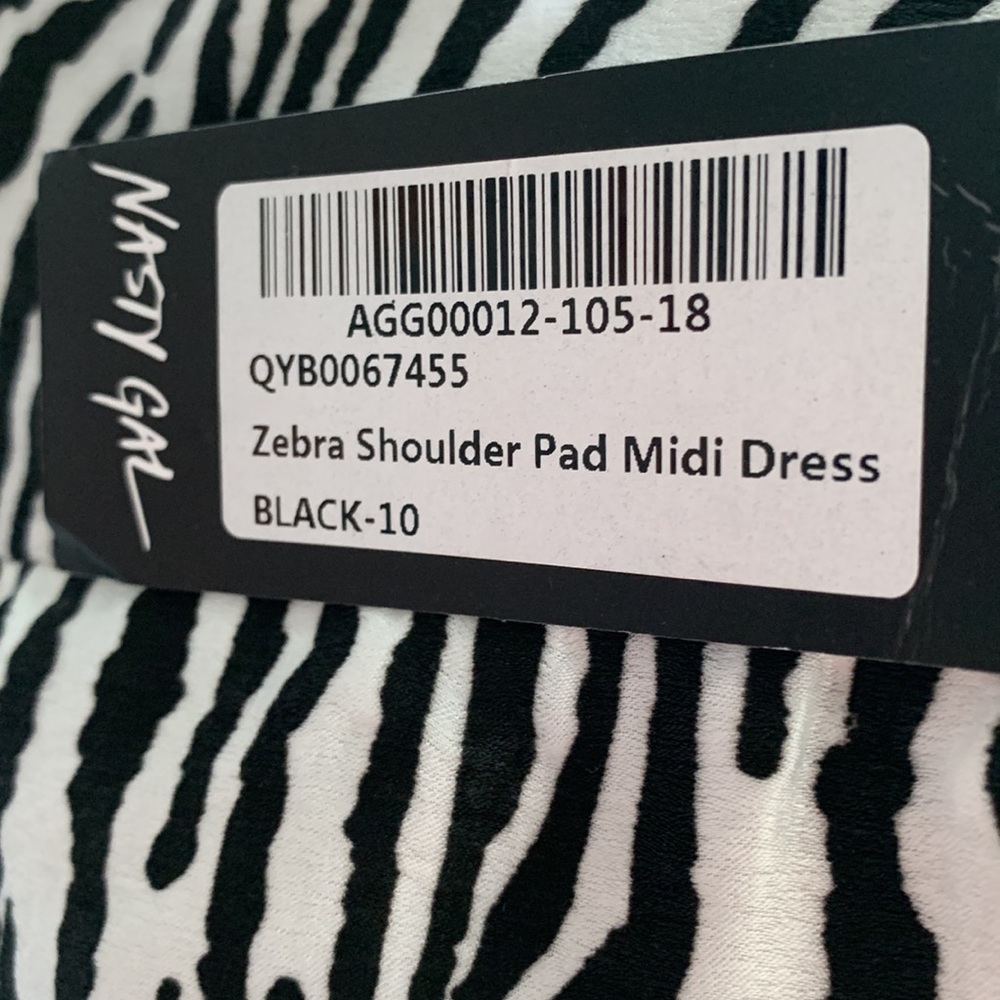 Zerba Print Midi  Dresses Size 10 NWT - Picture 13 of 17